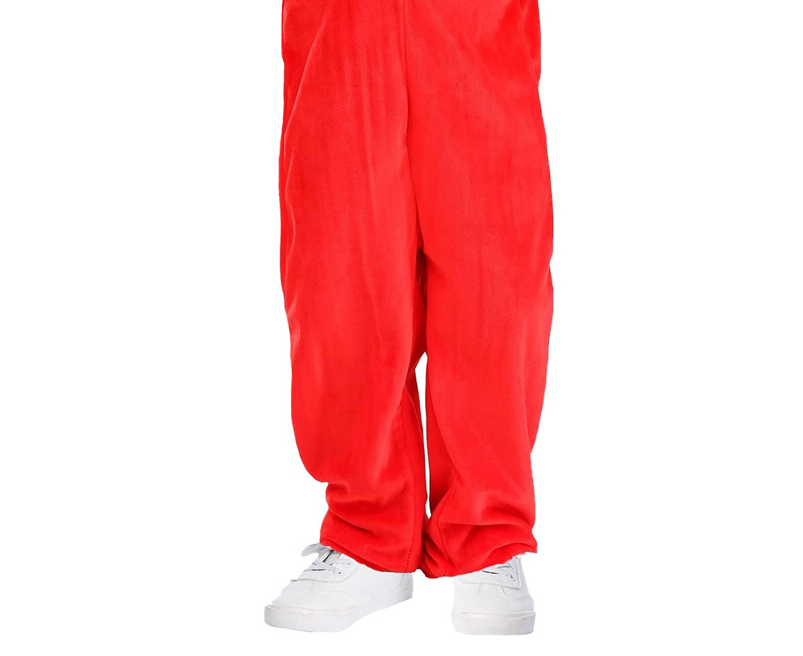 Role play-set for kids Red laughing boy (jumpsuit, gloves) size 130/140 cm