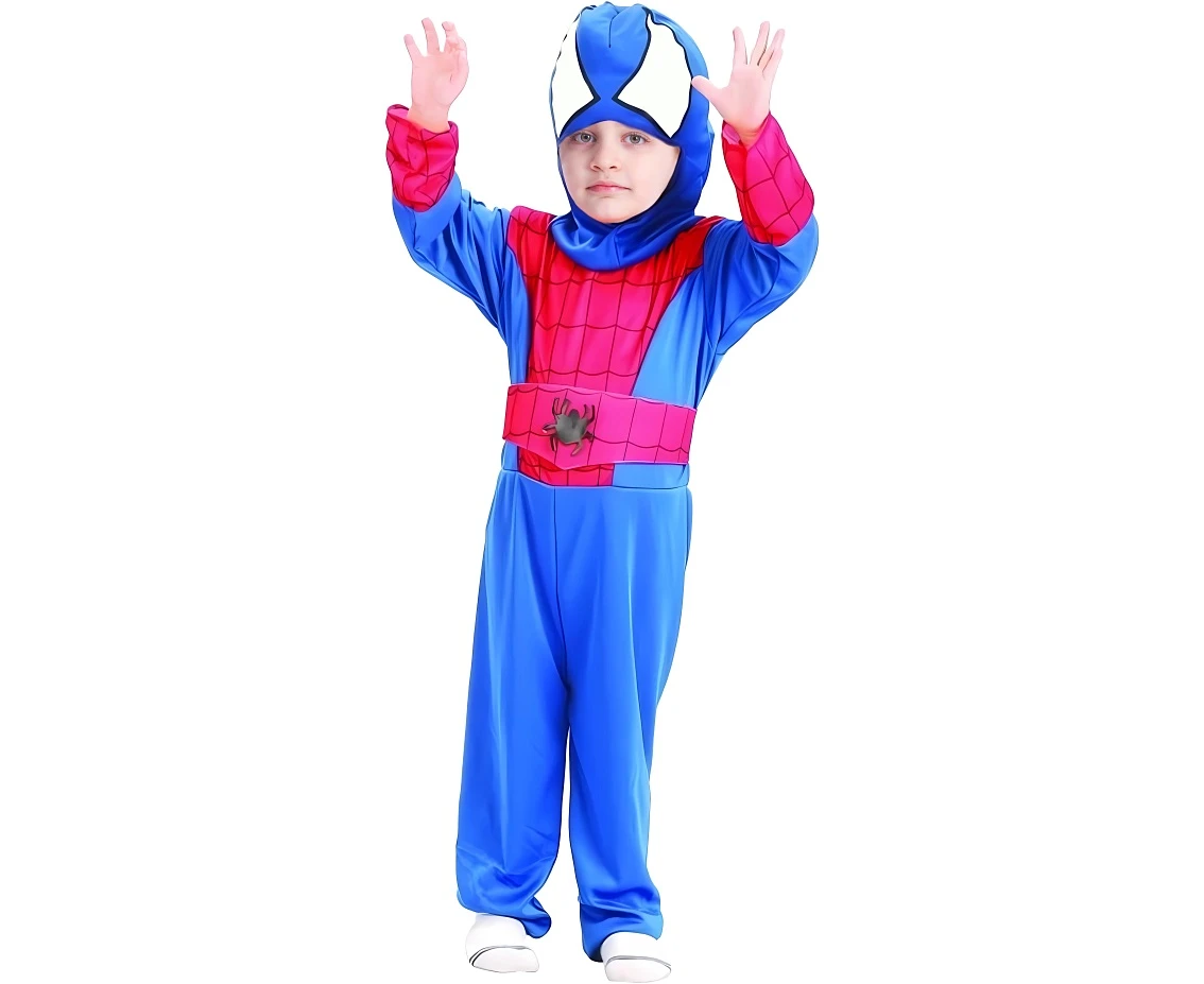 Costume for kids Superhero Spider (jumpsuit) size 110/120 cm