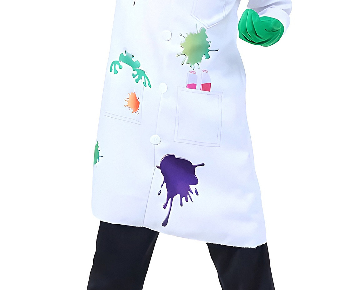 Costume for kids Mad scientist (coat) size 110/120 cm