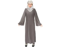 Costume for kids Grey Wizard (dress) size 110/120 cm
