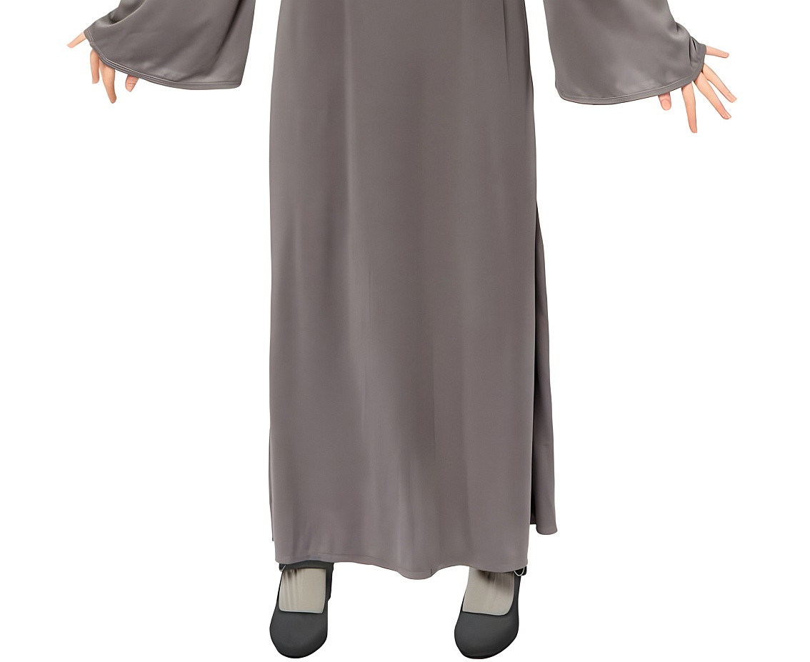 Costume for kids Grey Wizard (dress) size 130/140 cm