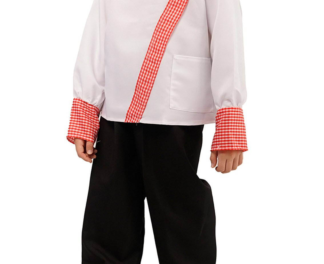 Role play-set for kids Cook (hat, top) size 110/120 cm