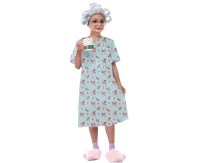 Costume for kids Old woman (dress) size 110/120 cm