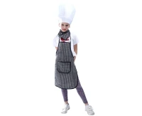 Role play-set for kids Chef (hat, scarf, apron) size 110/120 cm