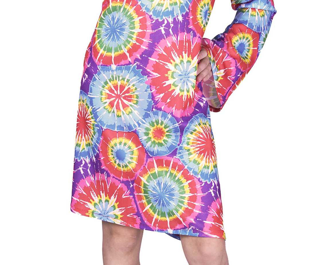 Role play-set for kids Hippie (headband, dress) size 130/140 cm
