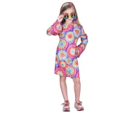 Role play-set for kids Hippie (headband, dress) size 130/140 cm