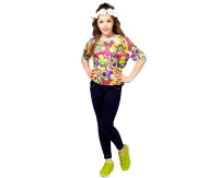 Role play-set for kids Hippie (headband, top) size 110/120 cm