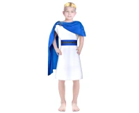 Role play-set for kids Roman (headband, robe, belt) size 110/120 cm