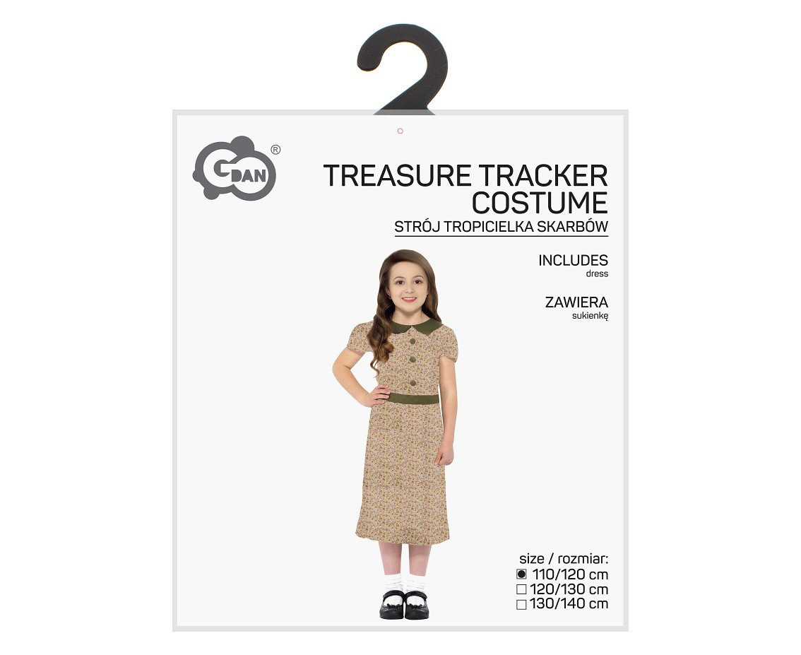Costume for kids Treasure Tracker (dress) size 110/120 cm