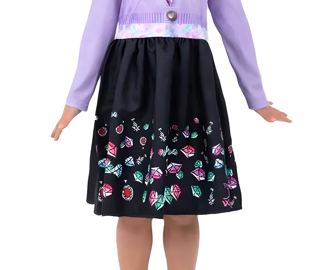 Costume for kids Cool Girl (dress) size 110/120 cm