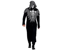 Role play-set for adult Dark Reaper (hood, robe) one size