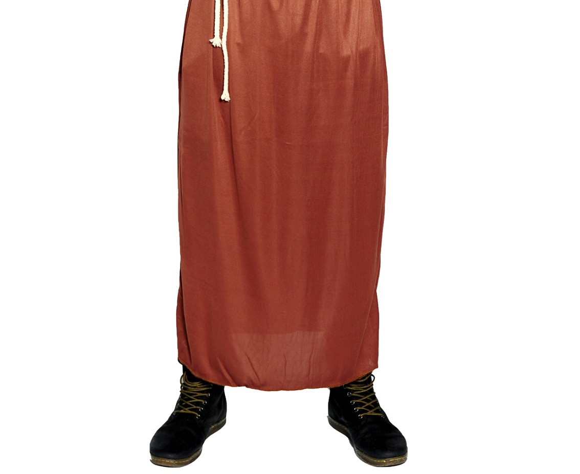 Role play-set for adult Religious (robe, belt) one size