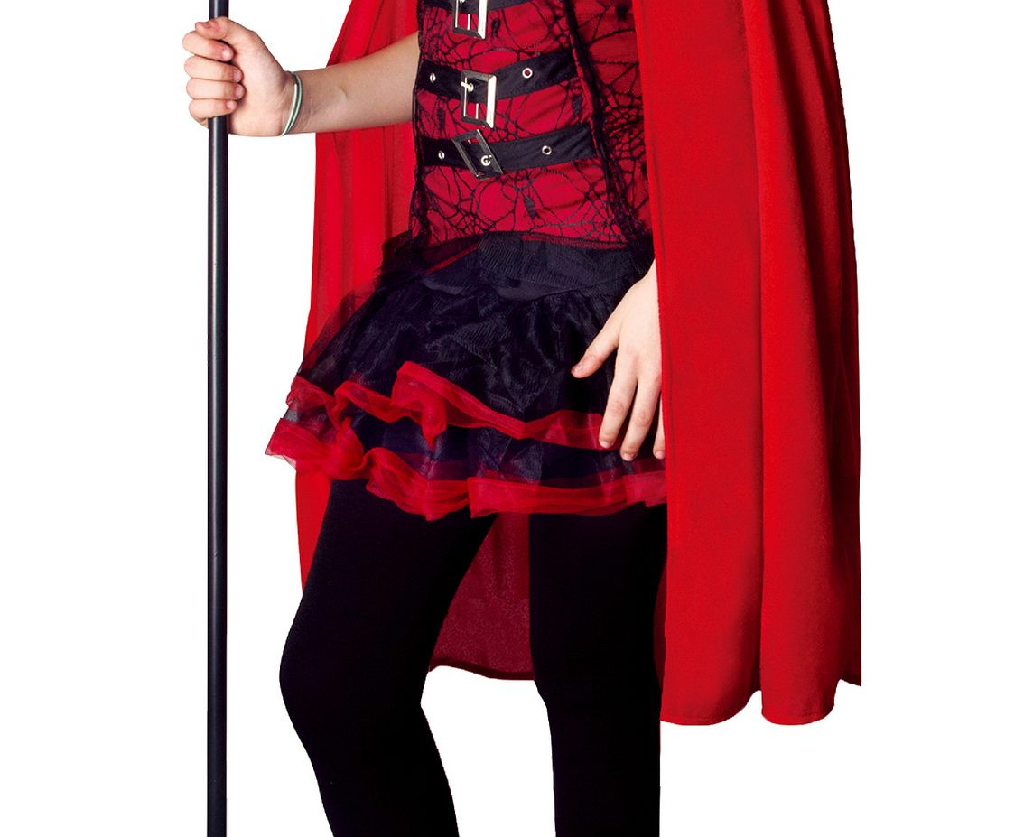 Role play-ser for adults Devil (dress, cape) one size