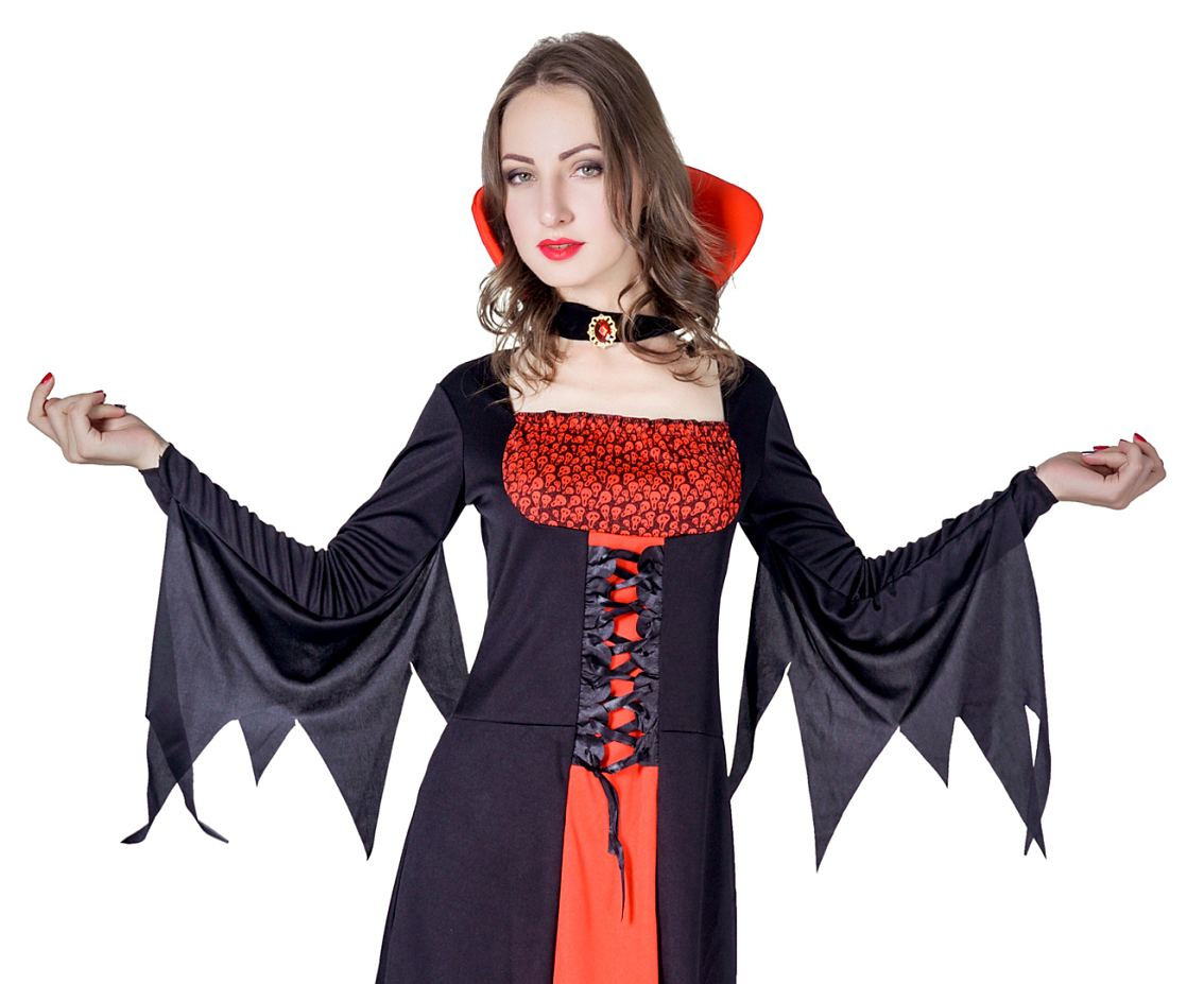 Costume for adults Sophisticated Vampire Girl (dress) one size