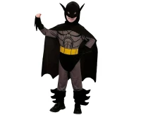 Role play-set for kids Superhero Bat (cape with hood, mask) size 110/120 cm