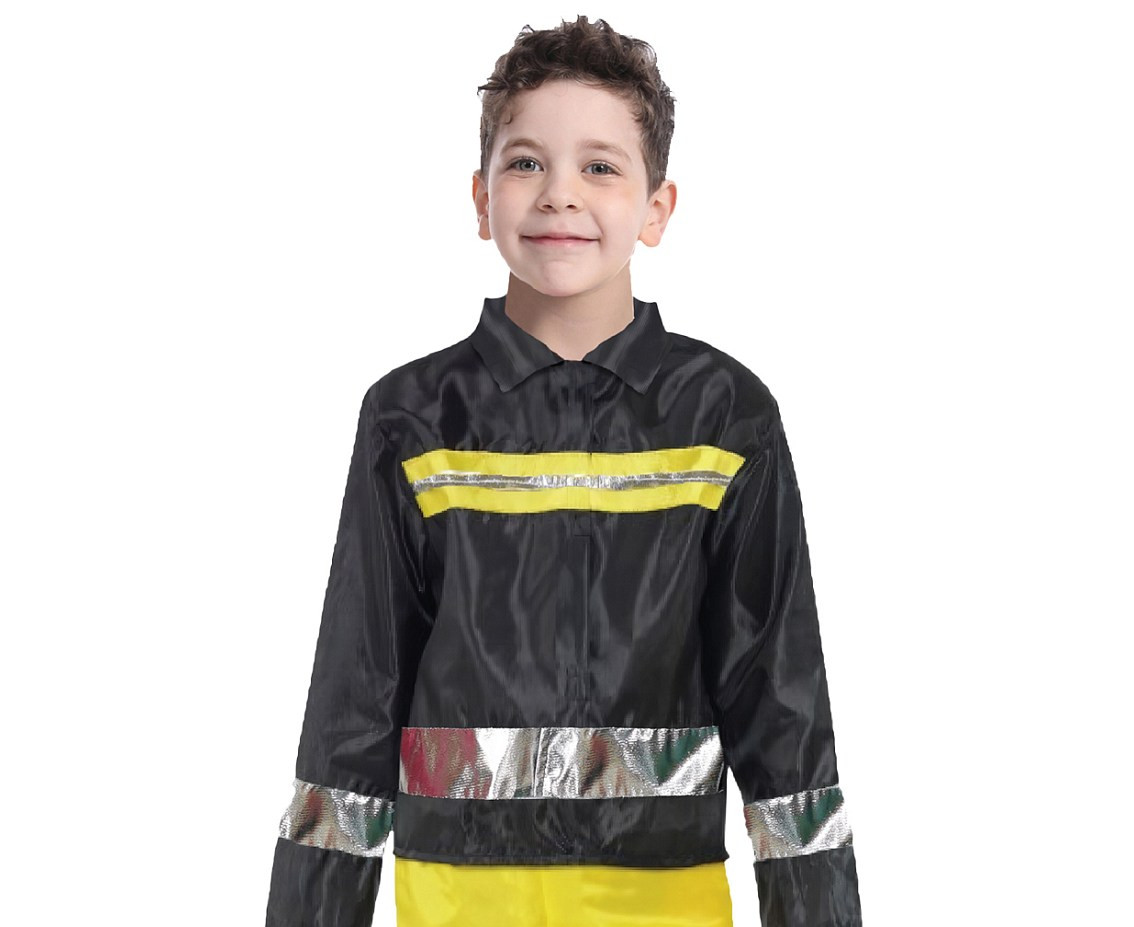 Role play-set for kids Firefighter (jackett, pants) size 110/120 cm