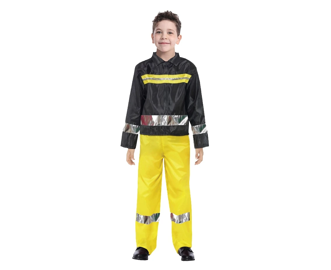 Role play-set for kids Firefighter (jacket, pants) size 130/140 cm
