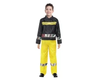 Role play-set for kids Firefighter (jacket, pants) size 130/140 cm