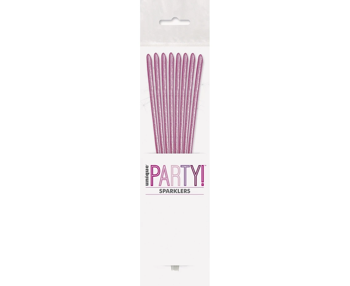 Sparklers, pink, 18cm/ 8 pcs.