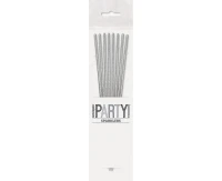 Sparklers, silver, 18cm/ 8 pcs.