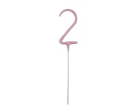 Sparklers, number 2, pink