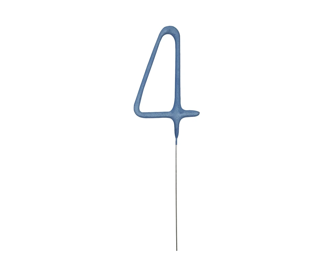 Sparklers, number 4, blue