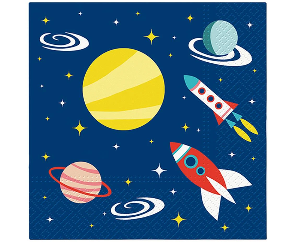 PAW Paper napkins Space, 33x33 cm, 20 pcs.