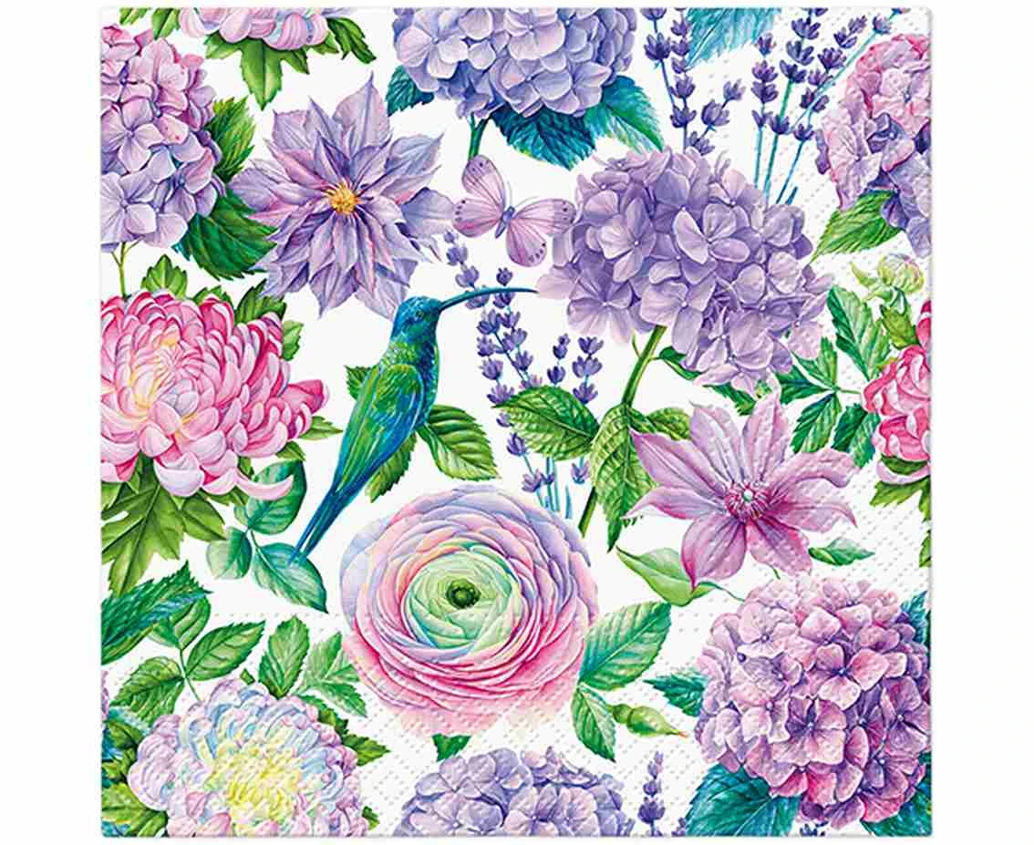 PAW Paper napkins Purple Delight, 33x33 cm, 20 pcs.