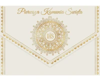 Greeting card A5 Holy Communion card, 1 pc.