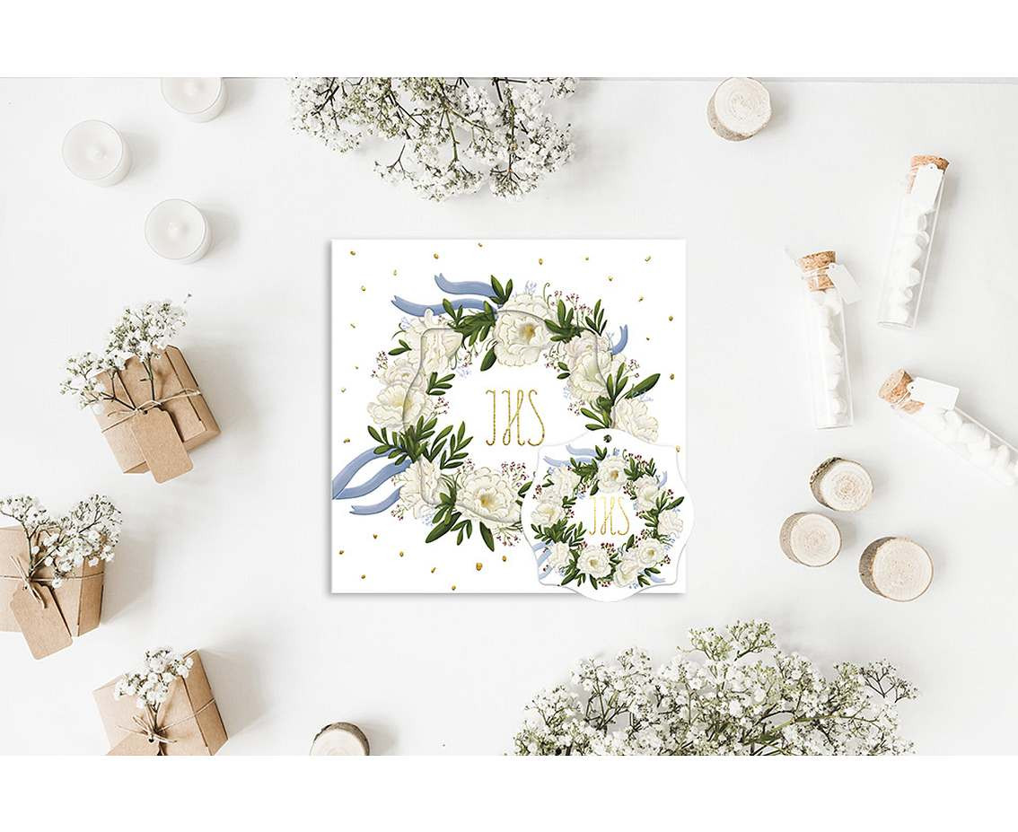 Greeting card Pass, Holy Communion, 1 pc.