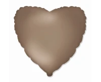 18" FX Foil Balloon - Heart (Matte Starlight Gold)