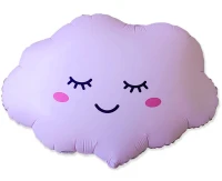 Foil Balloon 24" FX - Cloud (matte Pink) EOL