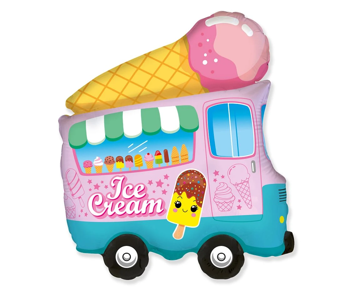 Foil Balloon 24" FX - Ice Cream Truck EOL