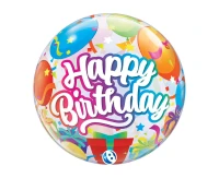 Balloon Takara BUBBLE BALLOON Birthday Surprise, 22"