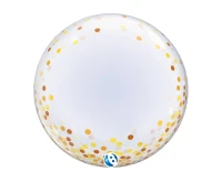 Balloon Takara DECO Gold Confetti Dots, 24"
