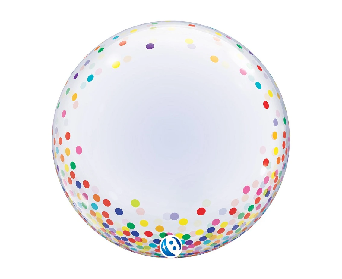Balloon Takara DECO Colorful Confetti Dots, 24"