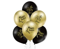 Balloons Belbal 12", D11, party queen, 6pcs