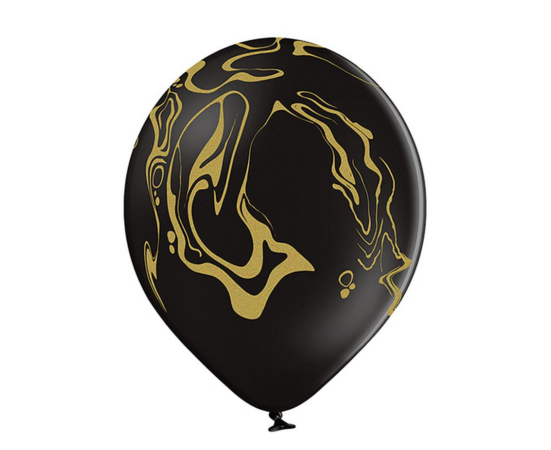 Balloons Belbal 12", D11, marble, 6pcs