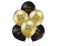 Balloons Belbal 12", D11, happy birthday, 6pcs