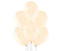 Balloons Belbal 12", B105-047, balloons clear soap orange, 100pcs