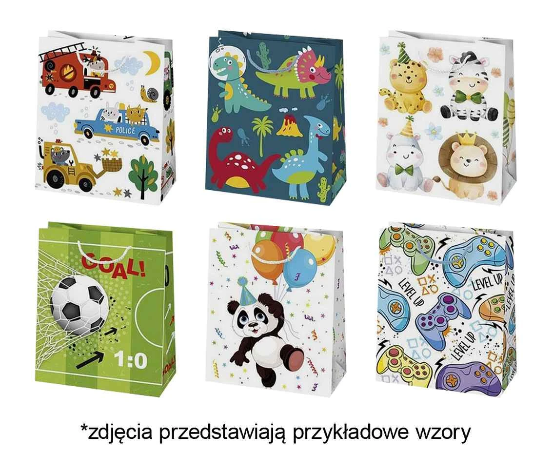 POLMAK Gift bag T4 190x230x105 General set 114 Children''s - Boy, 1 pc.