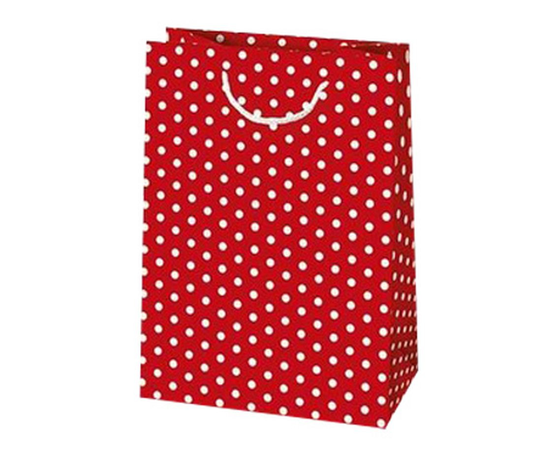 POLMAK Gift bag T5 230x320x110 General set 202 Graphics - Color, Dots, 1 pc.