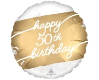 Foil balloon 18" SHP -  Golden age 50 EOL