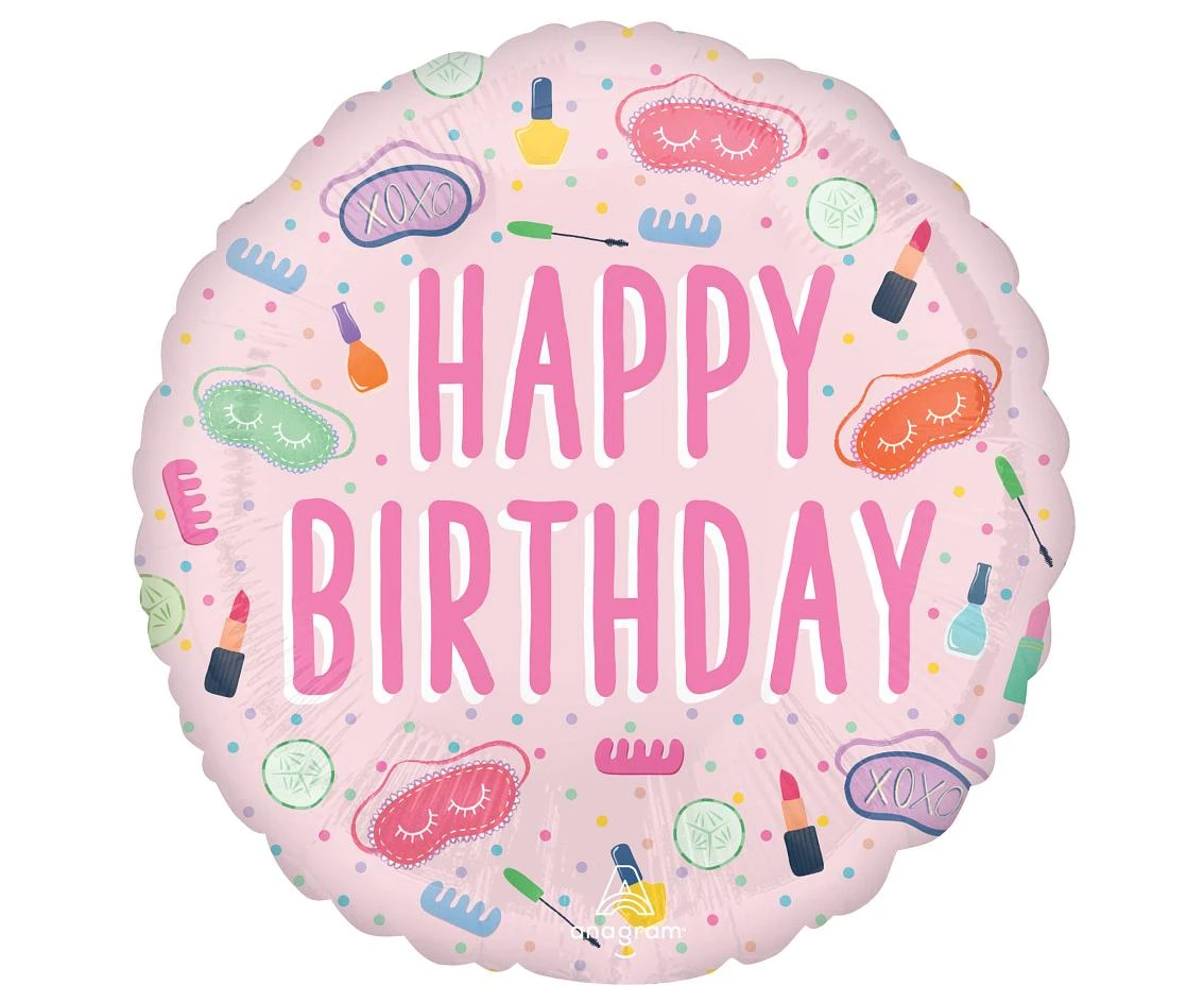 Foil balloon 18" SHP -  Spa party EOL