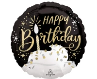 Foil balloon 18" SHP -  Birthday wishes EOL