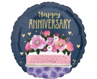 Foil balloon 18" SHP -  Anniversary cake EOL