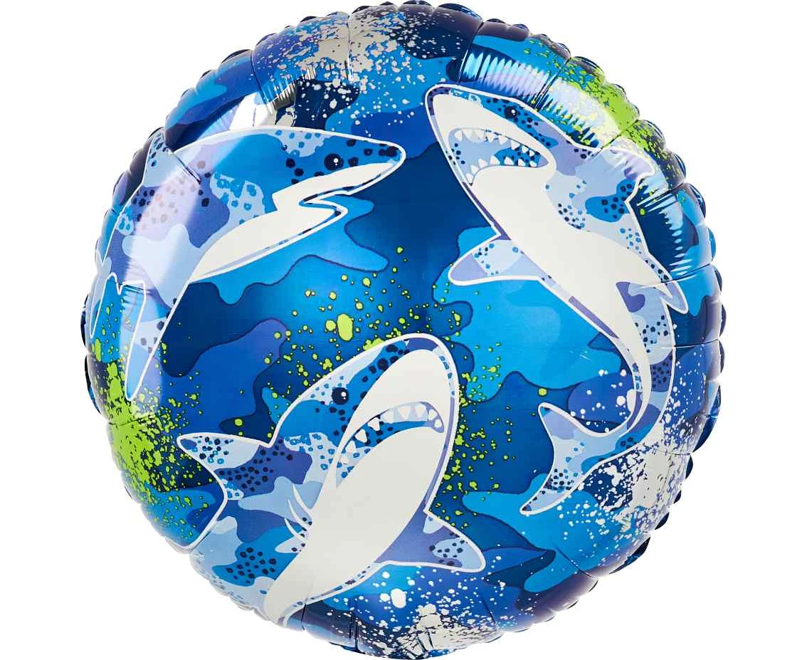 Foil balloon 18" SHP -  Shark EOL
