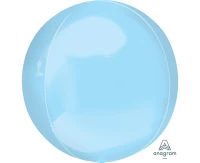 Foil balloon ORBZ  Jumbo pastel blue EOL