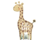 Helium foil balloon Soft jungle baby EOL