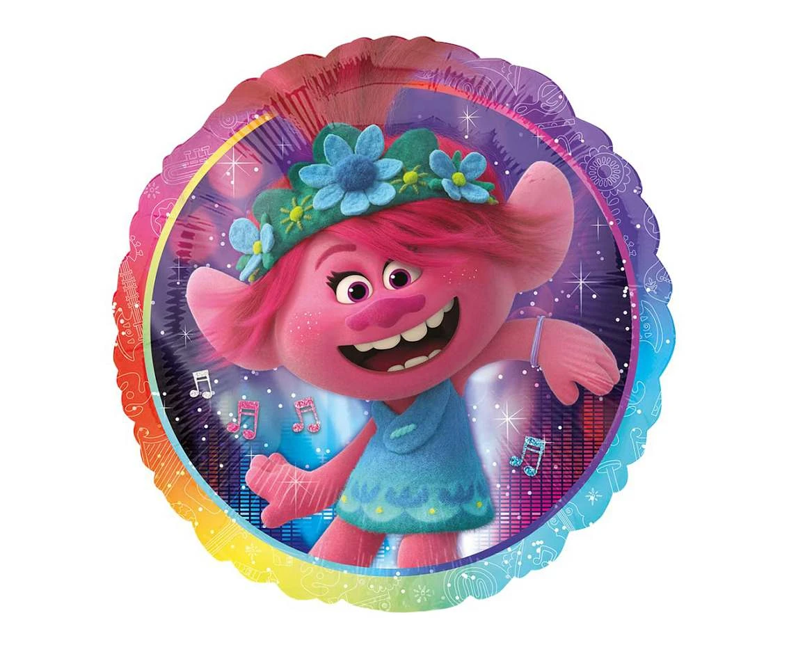 Foil balloon 18" Trolls World Tour EOL